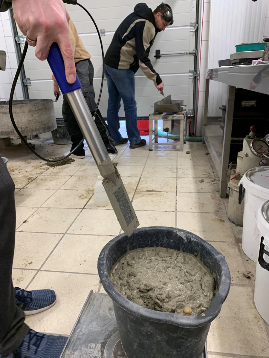 Verification stage moisture measurement