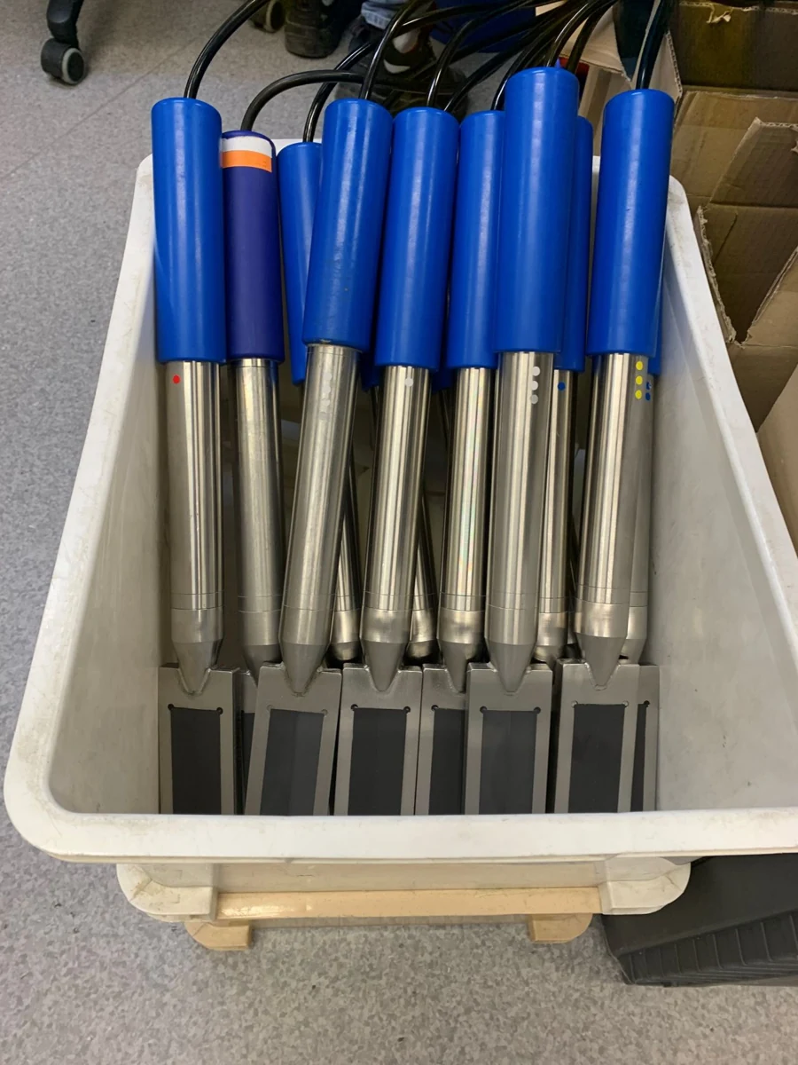 Probes before dispatch — each unit individually tested
